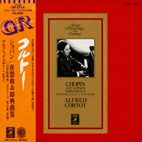 Angel Japan : Cortot - Chopin Nocturnes, Impromptus